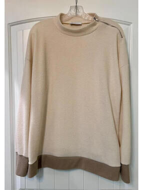 ✨ Gilli Plus-Size Shoulder-Zip Sweater — XXL (Fits like 1X) GUC